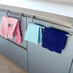 Handtuchhalter aus Edelstahl – Robuster Badezimmer-Organizer