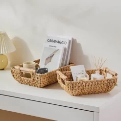 Handwoven Elma Basket - Bohemian Home Decor Storage