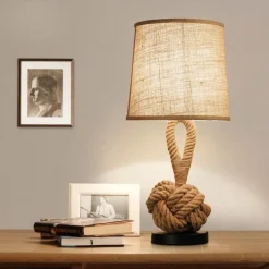 Harbor Ties Table Lamp - Coastal Lighting Accent