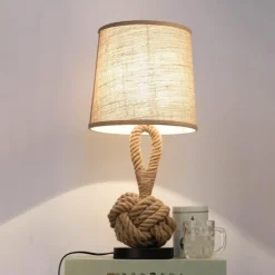 Harbor Ties Table Lamp - Coastal Lighting Accent