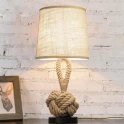 Harbor Ties Table Lamp - Coastal Lighting Accent