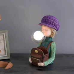 Hasenohr-Schreibtischlampe – Niedliche Blasenleuchte