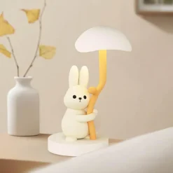 Hasen-Schreibtischlampe – Süßes Nachtlicht für Kinder, Kuscheltier-Dekor