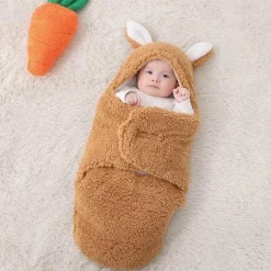 Hasen-Wickelschlafsack für Kleinkinder – Niedlicher Babywickel