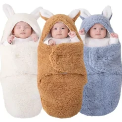 Hasen-Wickelschlafsack für Kleinkinder – Niedlicher Babywickel