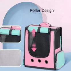 Haustier-Tragerucksack – Atmungsaktive Reisetasche für Hunde und Katzen