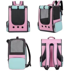 Haustier-Tragerucksack – Atmungsaktive Reisetasche für Hunde und Katzen