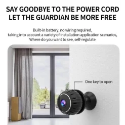 HD-Kamera mit kabelloser Nachtsicht – Mini-Bewegungsmelder