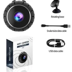 HD-Kamera mit kabelloser Nachtsicht – Mini-Bewegungsmelder