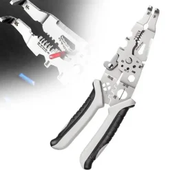 Heavy-Duty Wire Stripper - Industrial Multi-Purpose Cutter Tool
