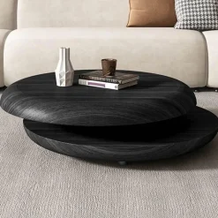 Heloise Timber Couchtisch – Rustikaler Wohnzimmertisch aus Holz