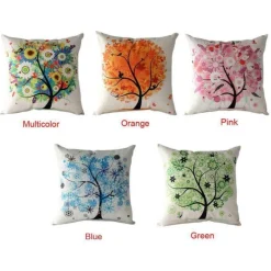 Herbstbaum-Sofakissenbezüge - Herbstliche Wohndekoration