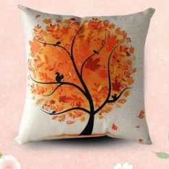 Herbstbaum-Sofakissenbezüge - Herbstliche Wohndekoration