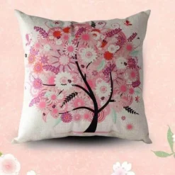 Herbstbaum-Sofakissenbezüge - Herbstliche Wohndekoration