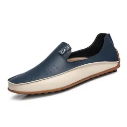 Herren-Fahrhalbschuhe aus Leder – stilvolles Freizeitschuhwerk