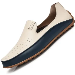 Herren-Fahrhalbschuhe aus Leder – stilvolles Freizeitschuhwerk