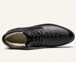 Herren-Winterstiefel – dicker, warmer Lederkomfort