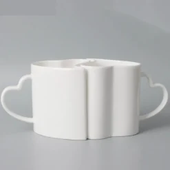 Herzbecher für Paare – Valentinstag-Geschenkset, 2-teilig