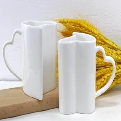 Herzbecher für Paare – Valentinstag-Geschenkset, 2-teilig