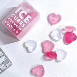 Herz-Eiswürfelform – umweltfreundliche, wiederverwendbare Form