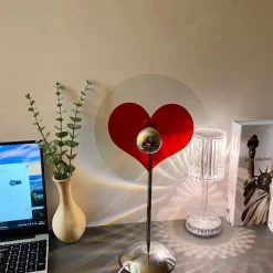 Herzförmiges Atmosphären-LED-Licht