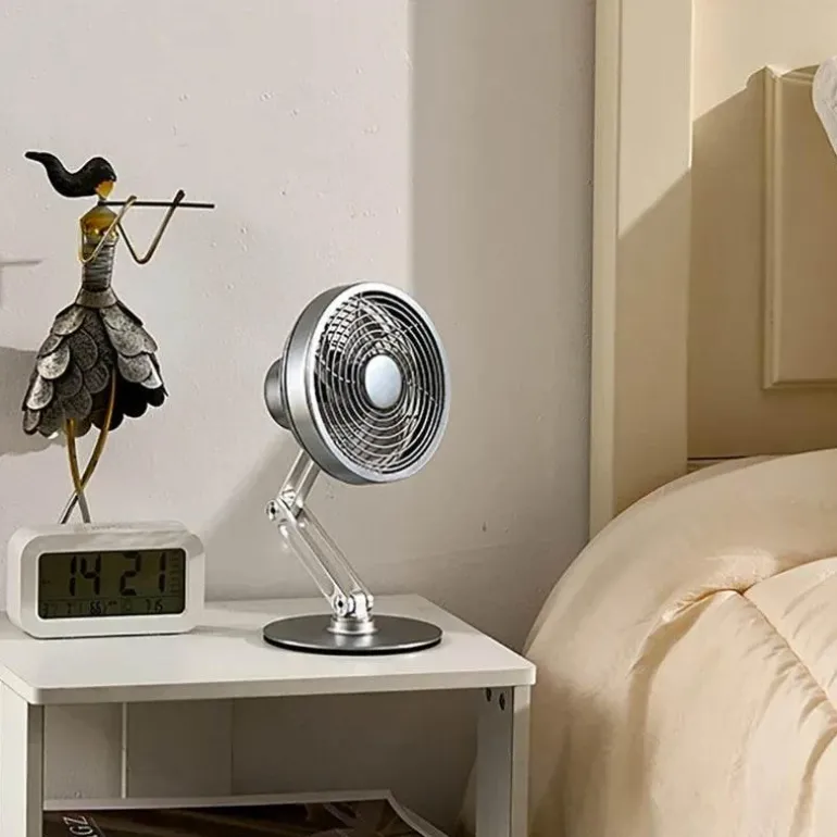 Höhenverstellbarer Mini-Tischventilator – Kompakter Turbo-Kühlventilator
