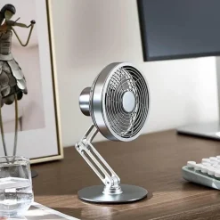 Höhenverstellbarer Mini-Tischventilator – Kompakter Turbo-Kühlventilator