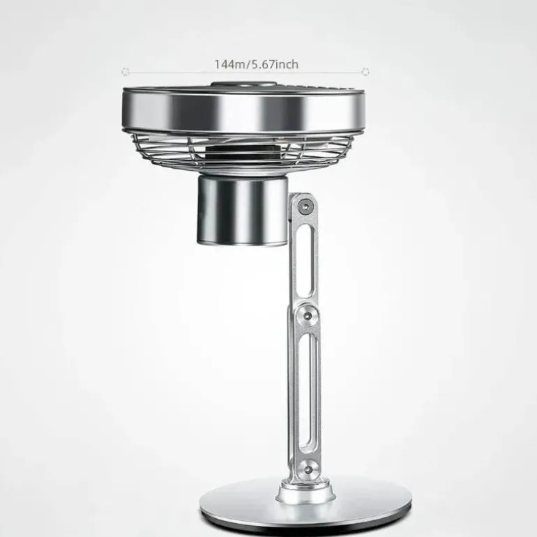 Höhenverstellbarer Mini-Tischventilator – Kompakter Turbo-Kühlventilator