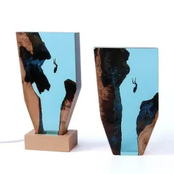 Höhlenwal-Schreibtischornament – ​​Einzigartiges Schreibtischdekor