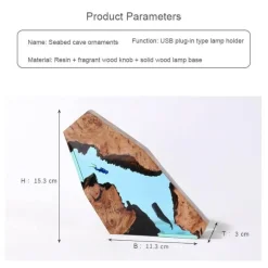 Höhlenwal-Schreibtischornament – ​​Einzigartiges Schreibtischdekor