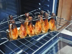 Hähnchenflügelhalter aus Edelstahl – Grillzubehör