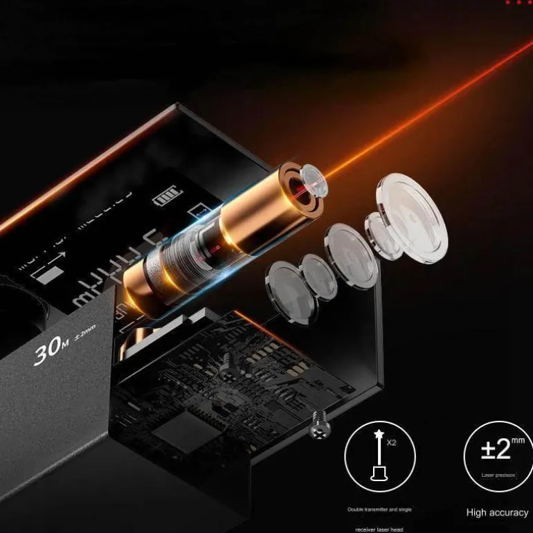 High Precision Laser Rangefinder - Accurate Measuring Tool