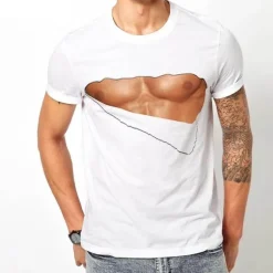 Hip Hop Fitness T-Shirt - Muskelshirt mit Grafik