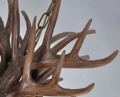 Hirschhorn-Pendelleuchte - Leuchte im amerikanischen Loft-Stil