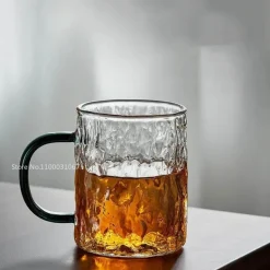 Hitzebeständige Glasbecher – Japanisches Kaffee- und Safttrinkgeschirr