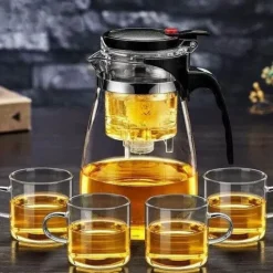 Hitzebeständige Glasteekanne - TeaTime Brew Pot