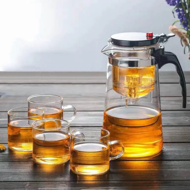 Hitzebeständige Glasteekanne - TeaTime Brew Pot
