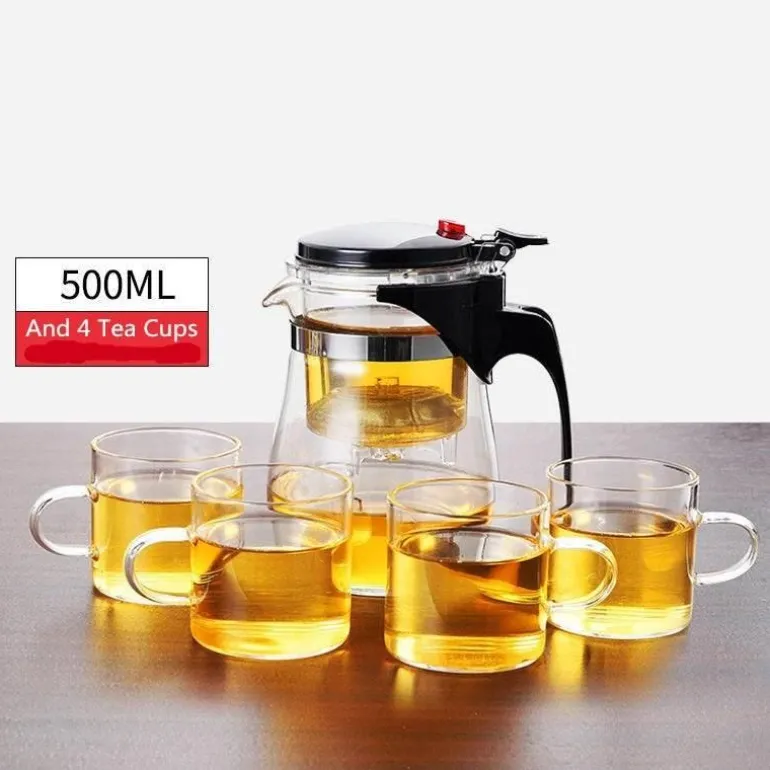 Hitzebeständige Glasteekanne - TeaTime Brew Pot