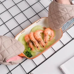 Hitzebeständige Silica-Ofenhandschuhe - Kochhandschuhe