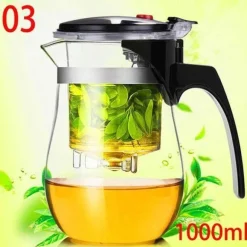 Hitzebeständige Teekanne aus Glas – Teekanne in Premiumqualität