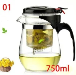 Hitzebeständige Teekanne aus Glas – Teekanne in Premiumqualität