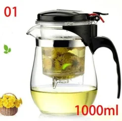 Hitzebeständige Teekanne aus Glas – Teekanne in Premiumqualität