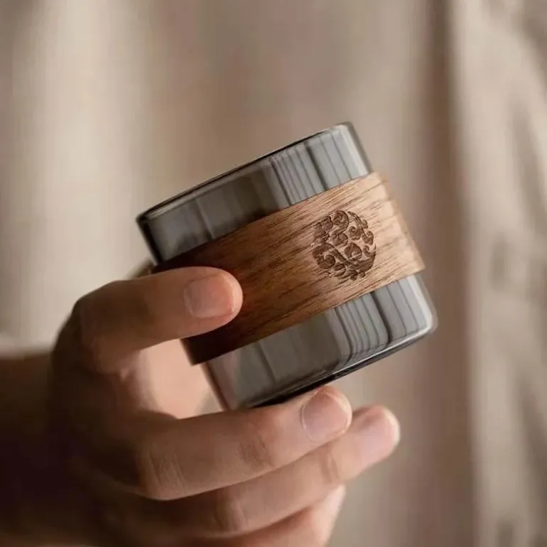 Hitzebeständige Teetasse aus Glas – Elegante Kaffeetasse