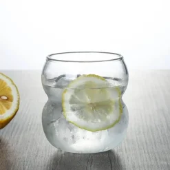 Hitzebeständiger Cold Brew-Kaffeebecher aus Glas – perfekt für Milchlattes und Sprudelwasser