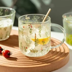 Hitzebeständiger Glasbecher mit großem Fassungsvermögen – süßes Design, perfektes Geschenk