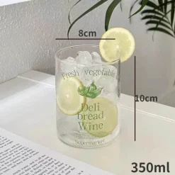 Hitzebeständiger Kaffeebecher aus Glas – vielseitiger Becher für Tee, Milch und Bier