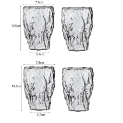 Hitzebeständiges Glasset – Vielseitige Kaffee-, Wein-, Whiskey- und Teegläser