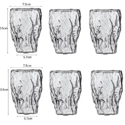 Hitzebeständiges Glasset – Vielseitige Kaffee-, Wein-, Whiskey- und Teegläser
