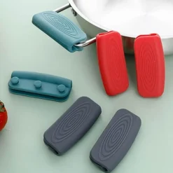 Hitzebeständiges Kochgeschirr-Griffset aus Silikon – 2er-Pack