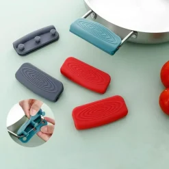 Hitzebeständiges Kochgeschirr-Griffset aus Silikon – 2er-Pack